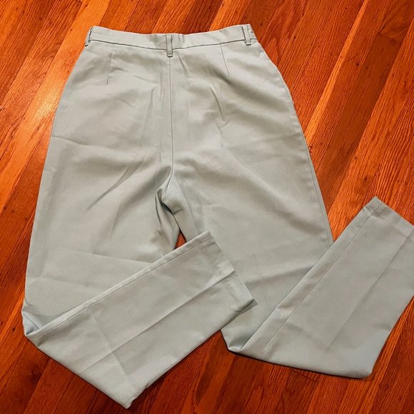 Vintage Light Blue High Waist Trousers - Picture 2 of 4